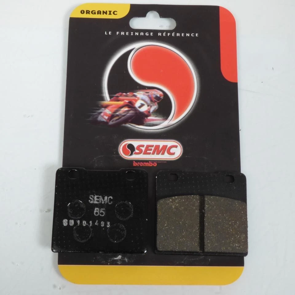 Plaquette de frein SEMC pour Moto Suzuki 750 VS Intruder 1986 à 1991 SU10 Neuf - Photo 1/2