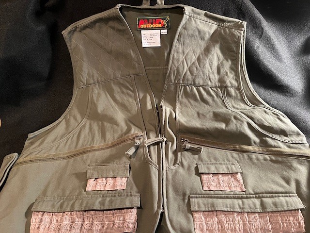hunting vest with game bag