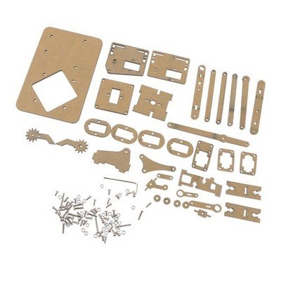 4-DOF Montage Mechanischer Roboterarm DIY Kit Klemmgreifer Klaue Mit