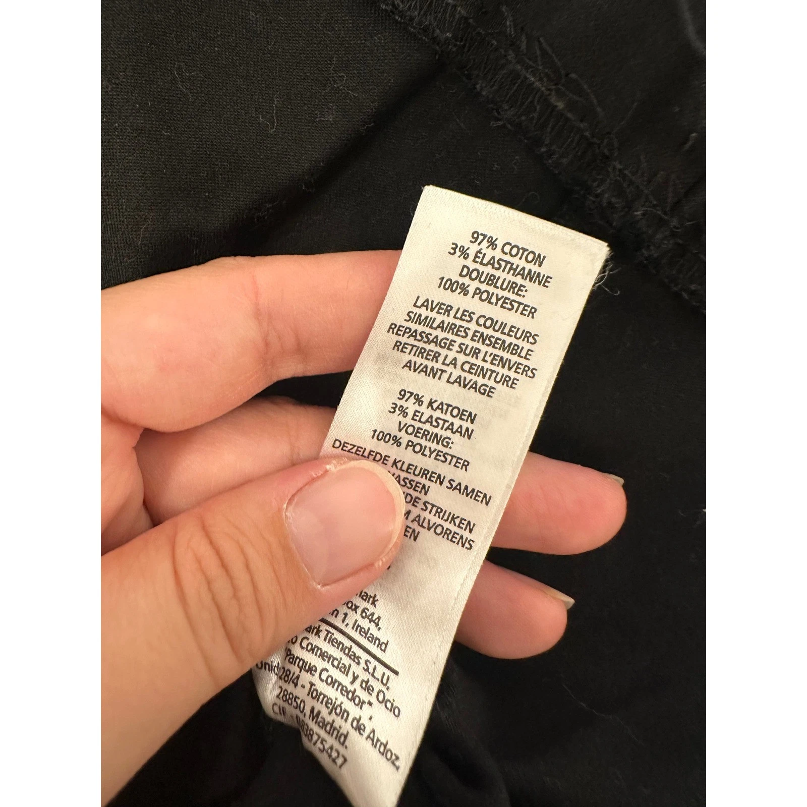 VETEMENTS Atmosphere abito tubino nero senza maniche taglia 12