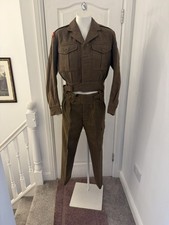 Army 1949 Patt battle dress uniform South Lancashire Reg, Berlin Airlift badge
