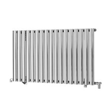 Image of Towelrads Dorney Designer Radiator Single Panel 600mm x 1012mm - Chrome