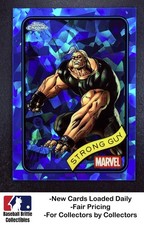 2025 Topps Chrome Sapphire Edition Marvel #182 Strong Guy X-Factor