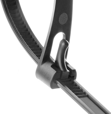 Releasable Reusable Zip Ties 12 Inch Heavy Duty Zip Tie Thick Black Cable Ties R