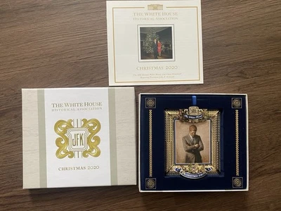 2020 White House Historical Association Christmas Ornament Honoring Kennedy