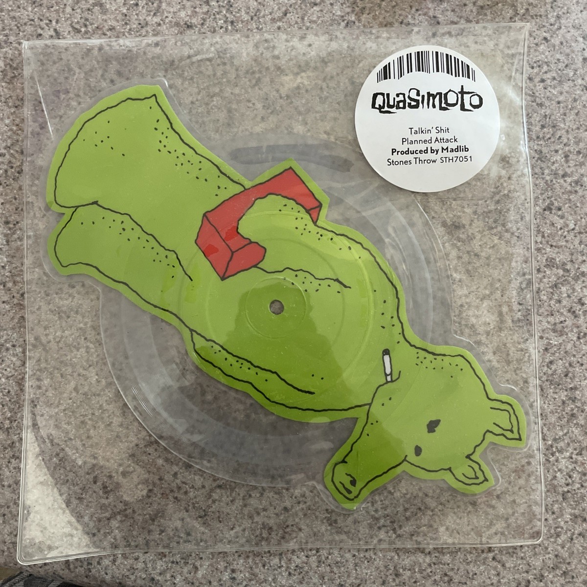 洋楽 Quasimoto Talkin' Shit: Planned Attack Quasimoto - Talkin Shit / Planned Attack Die Cut Picture