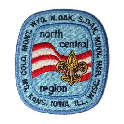 Boy Scouts North Central Region Patch Vintage BSA Specialty Unique