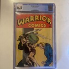 Warrior Comics #1 Cgc 6.5 1945 Hc Blackerby.