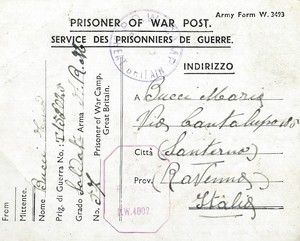 Field Prisoners Pow Camp 57 Guildford Great Britain 1945 X Santerno Ebay