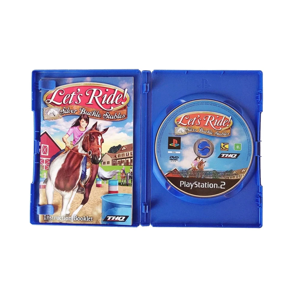 Lets Ride Silver Buckle Stables PLAYSTATION 2 Sony PS2 Complete Aus Seller - Image 4 of 4