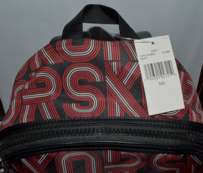 MICHAEL KORS Mens Kent Graphic Logo Backpack Bag in Black MICHAEL KORS Kent Graphic Logo Backpack Black and Jamaica | Ubuy main image 2