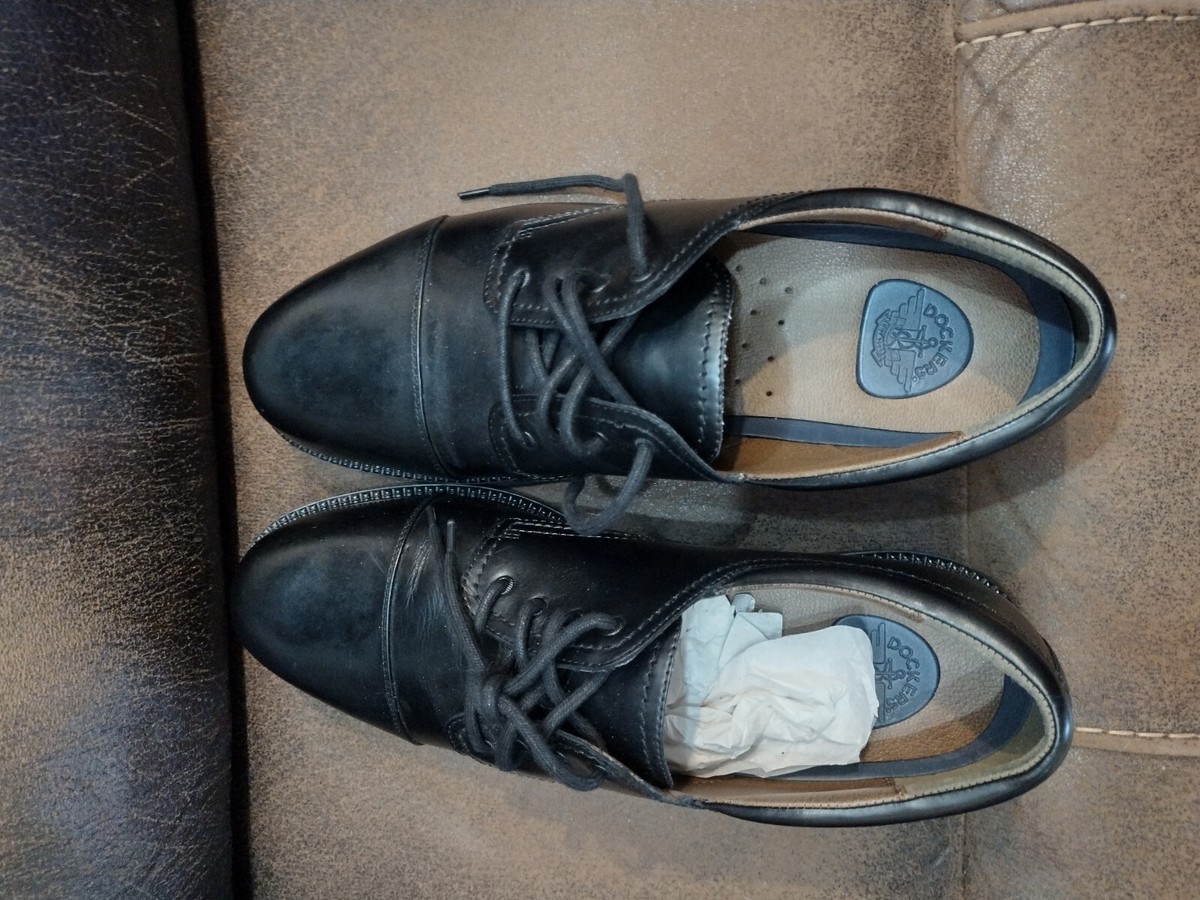 Dockers Men 14M Gordon Genuine Leather Dress Casual Cap Toe  display picture 1