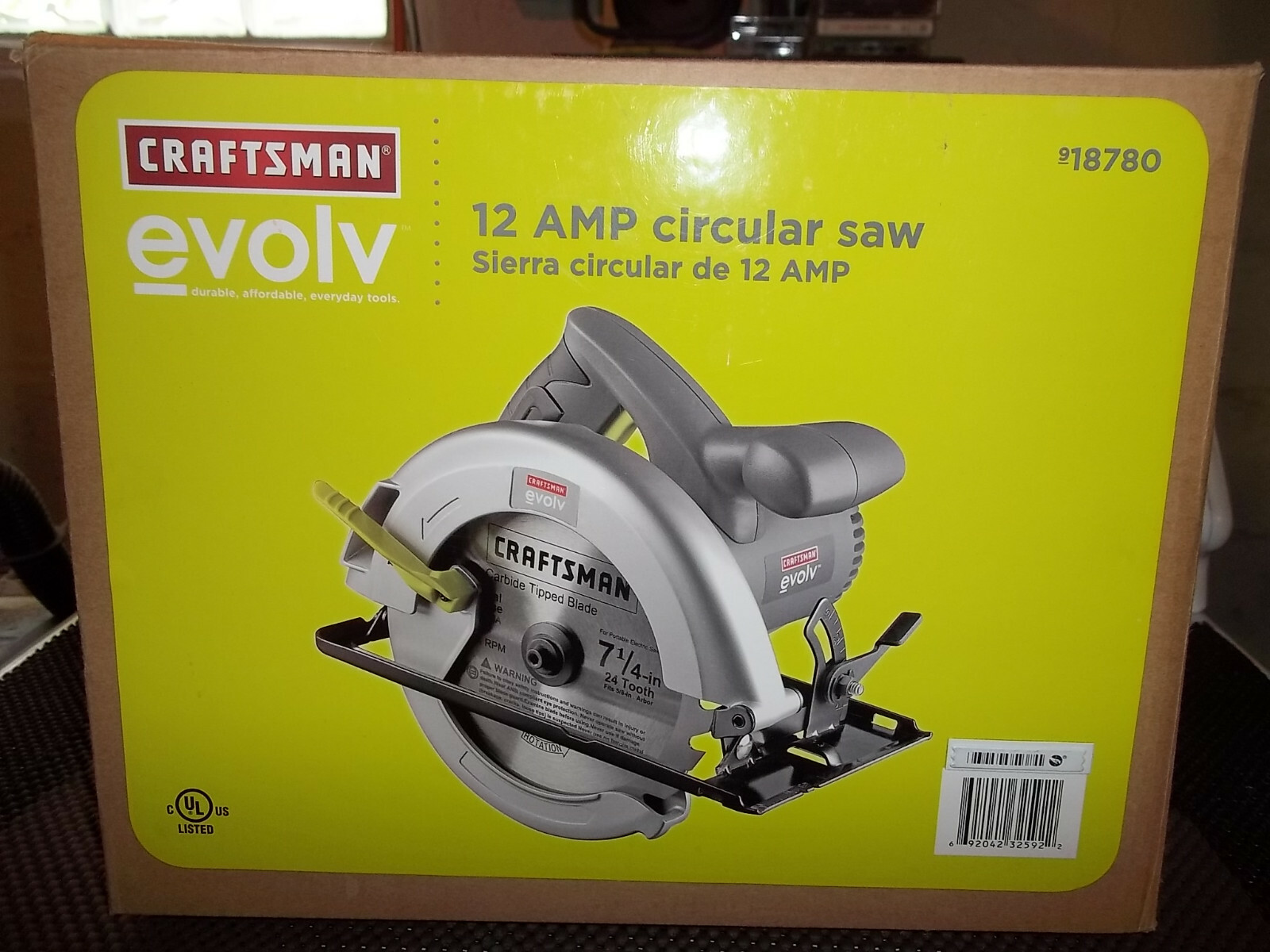 Craftsman 18780 Evolv 12 Amp Corded 7 1 