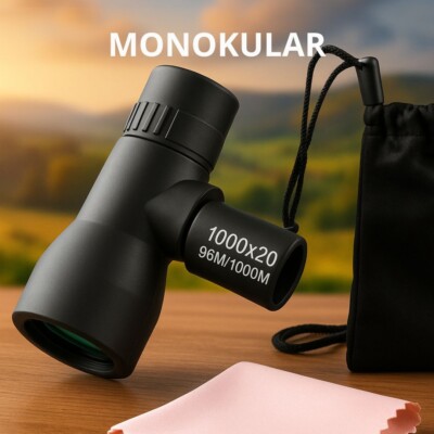 Tragbares HD Mini Taschen Monokular Teleskop Zoom - Camping, Bergsteigen, Jagd