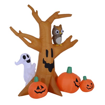 7 5 Tall Outdoor Lighted Airblown Inflatable Halloween Decoration
