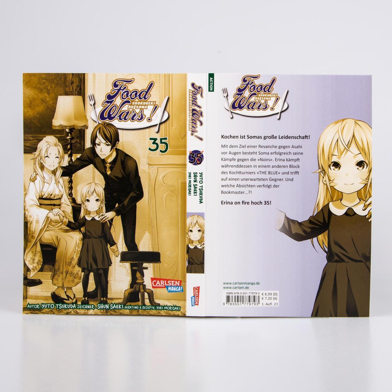 Thumbnail - Yuki Morisaki / Food Wars - Shokugeki No Soma 35 / 9783551779793
