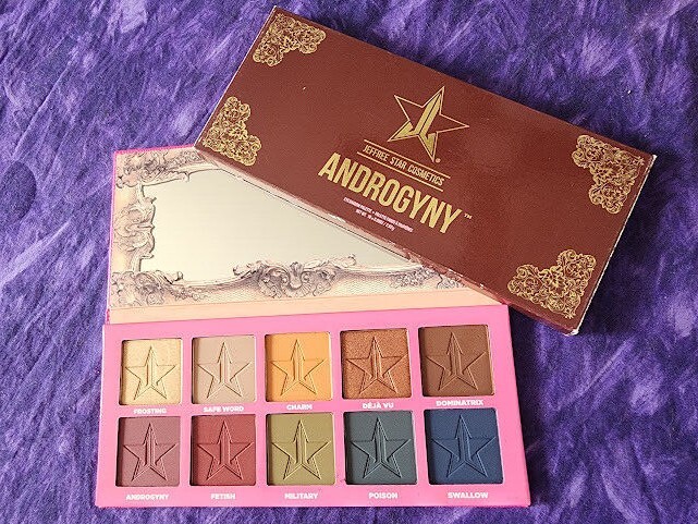 Jeffree Star Eyeshadow Palette 10 Pan Powder Shades Long Lasting