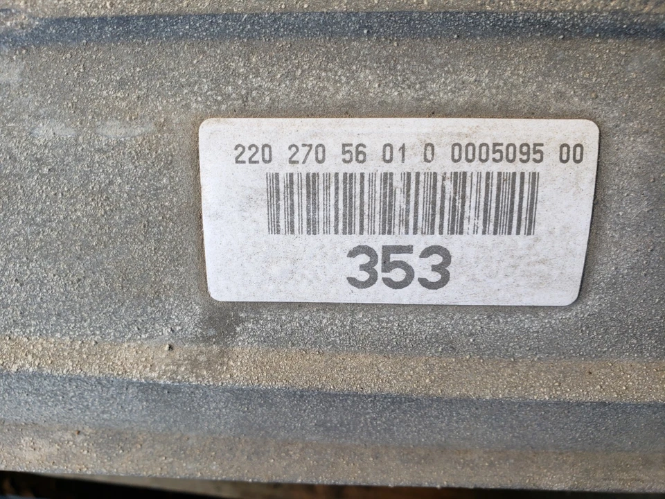 2003 2004 2005 2006 MERCEDES-BENZ W220 S500 TRANSMISSÃO AUTOMÁTICA - Imagem 3 de 3