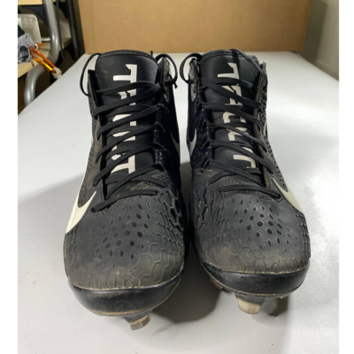 Nike Force Zoom Trout 5 Baseball Black Metal Cleats Mens 9 | eBay