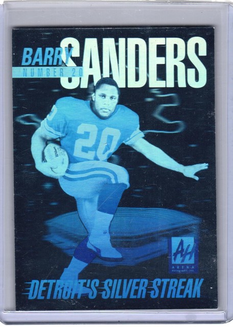 Barry Sanders 1991 Arena Holograms #4 Detroit Lions