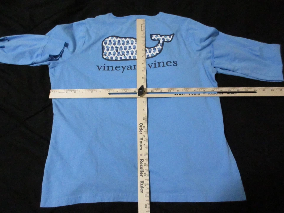 Camisa Vineyard Vines Adulto Grande Manga Larga Floral Grande Ballena Informal Para Mujer Foto 3 de 4