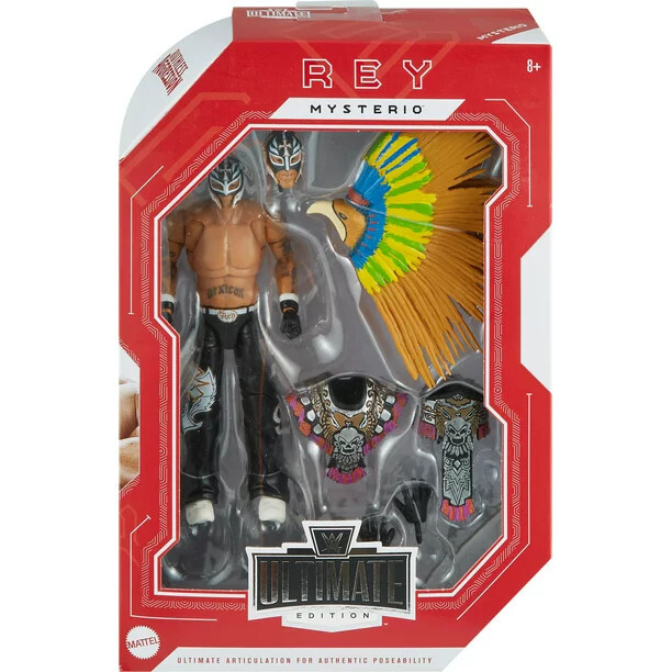 WWE Ultimate Edition - Ruthless Aggression - Rey Mysterio Wrestling Figure - NEW
