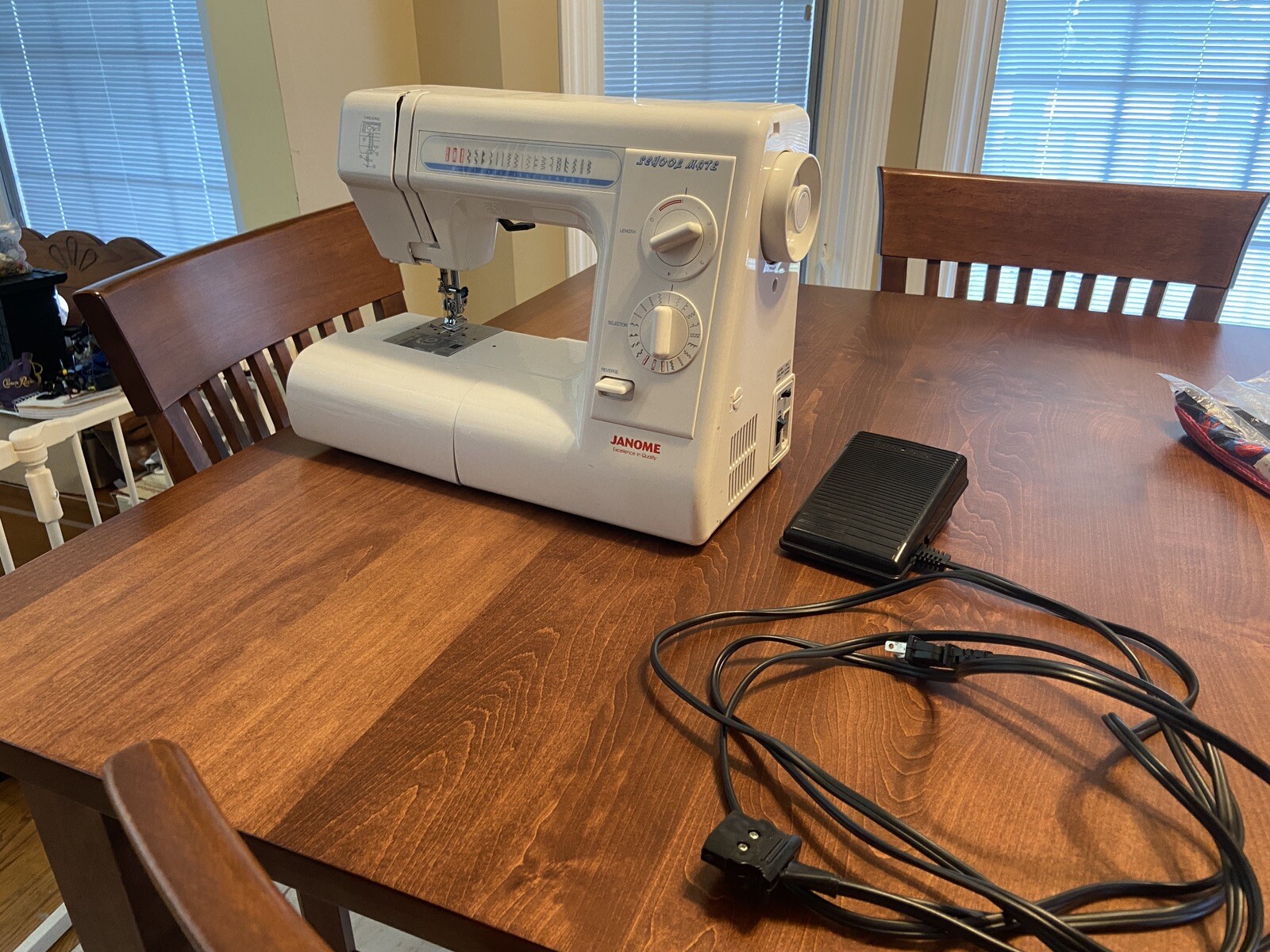 Janome Schoolmate S3015 Sewing Machine eBay