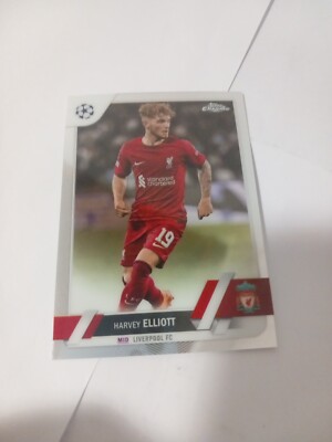 Trading Karte Harvey Elliott FC Liverpool NEU 