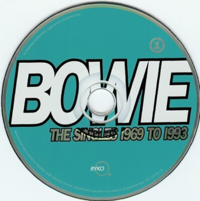 The Singles: 1969-1993 [Box] by David Bowie (CD, Nov-1993, 2 Discs