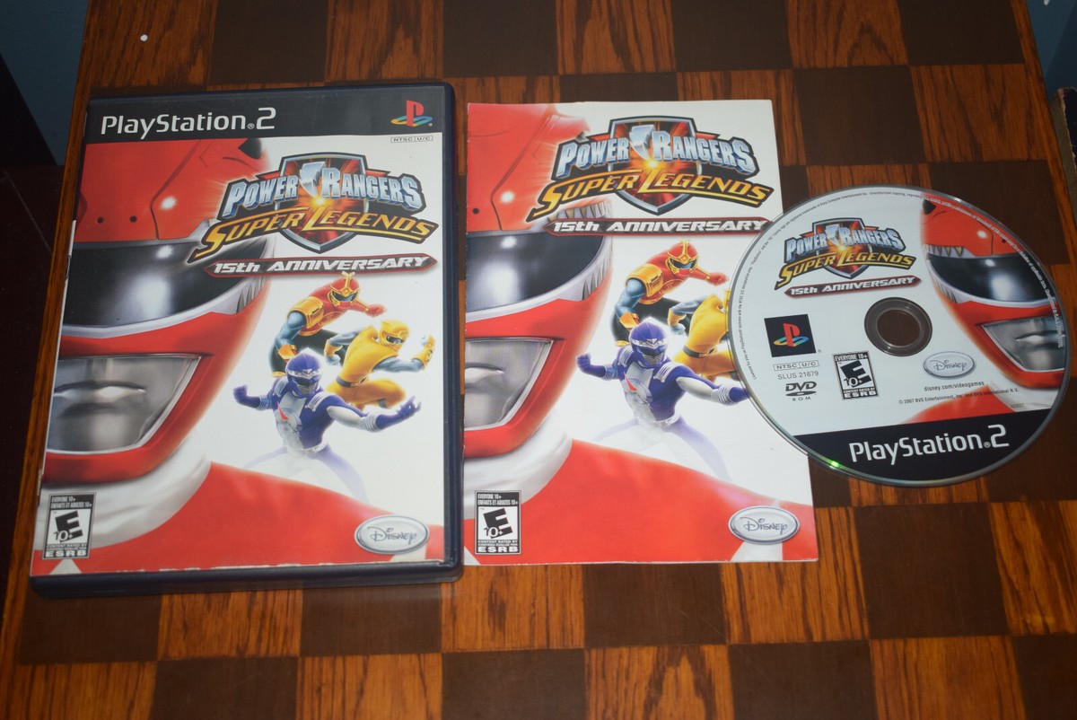 Power Rangers Super Legends 15th Anniversary PlayStation 2