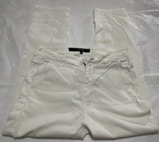 ESCADA Sport Julie White Stretch Cotton Pants Jeans Size 36, US 4-6 or S