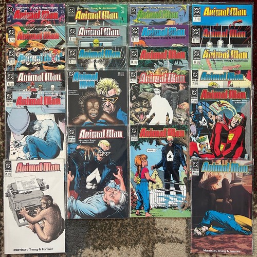 Lot of 22 Animal Man w/ Brian Bolland Covers + 2 Key Issues 1988 -1990 DC Comics - Imagen 3 de 24
