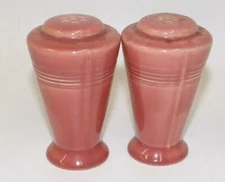 MCM Home Laughlin Harlequin Rose Salt Pepper Shakers
