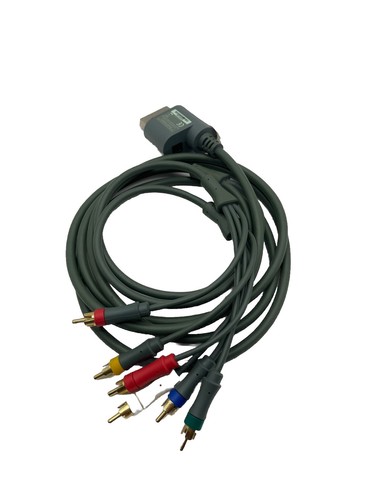 Official OEM Xbox 360 HD AV Component RCA Cable Authentic Microsoft X810972 002