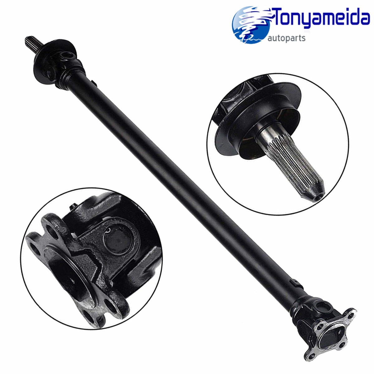 Nifeida 37200-CL70A 938-320 Front Drive Shaft Assembly Replacement For 2003-2008 Infiniti FX35 FX45,08-10 EX35, 04-08 G35,06-09 M35,08-09 M45 AWD/4WD Base Driveshaft Propshaft OE#37200-CG100 36.25