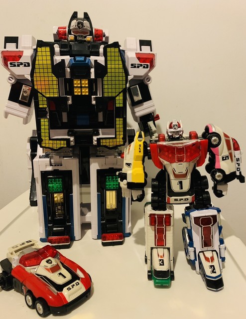 power rangers spd megazord toys