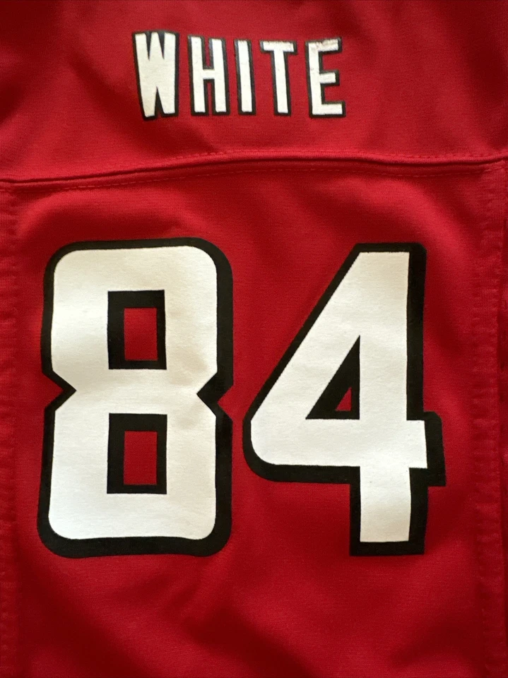NFL Atlanta Falcons Nike On Field One Piece 6/9 M Jumper #84 Roddy White Red - Изображение 4 из 4