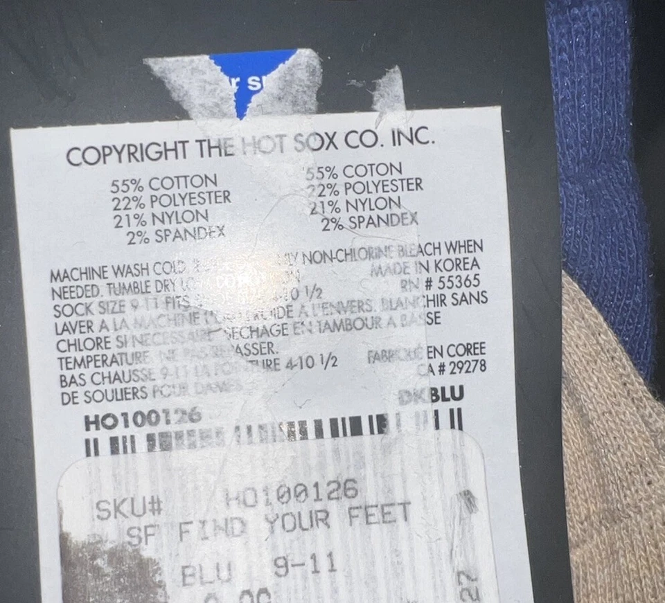 MAINE State Hot Sox Socks! Women’s Size 9-11, Lighthouse, Seagull, Beach,  NWT - Image 4 of 4