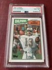 DAN MARINO 1987 TOPPS graded card PSA NM-MT 8 miami dolphins #233 pitt panthers