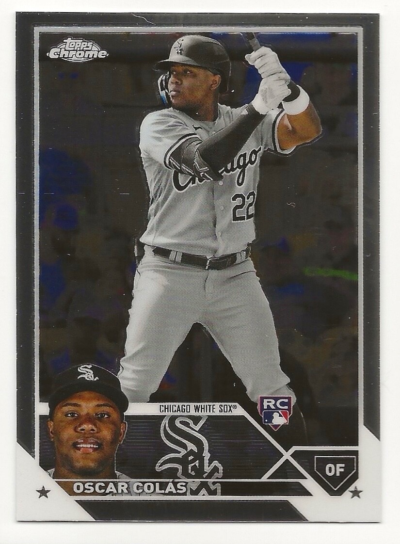 2023 Topps Chrome - #145 Oscar Colas (RC)