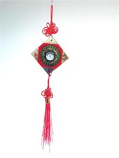 Chinesischer Feng Shui Kompass Talisman Glücksbringer Anhänger ca. 8 x 8 x 30 cm