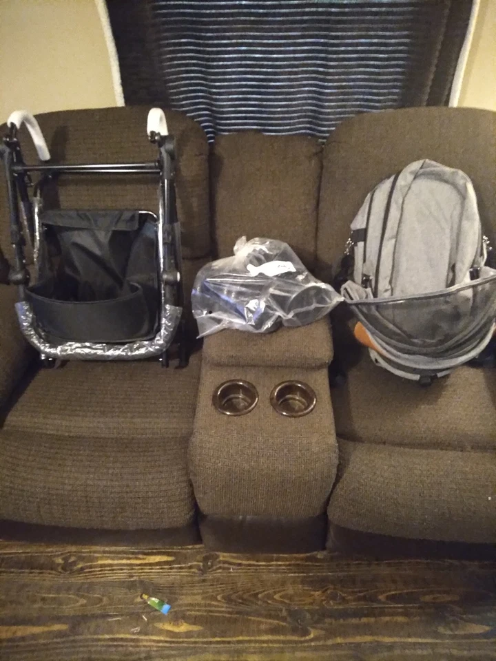 Pawhut Haustier Kinderwagen Luxus Faltbar Hund/Katze Reisewagen 2 in 1 Design  - Bild 2 von 4