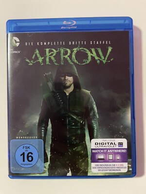 ARROW DC Staffel 3 Bluray Deutsch Neu