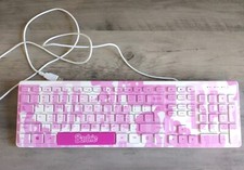 Barbie Themed Printed Computer Keyboard 2023 Works