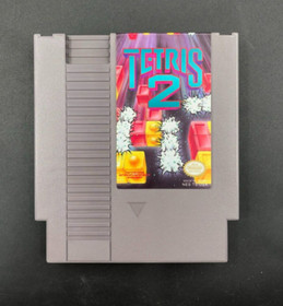 Tetris 2 (Nintendo Entertainment System, NES) in Box w/ Manual + Poster