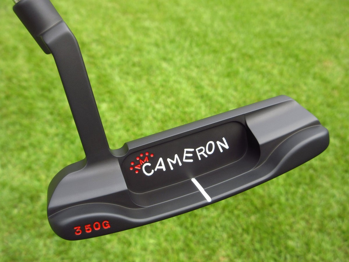 Scotty Cameron Tour Only 3x Black Carbon Newport Handstamped