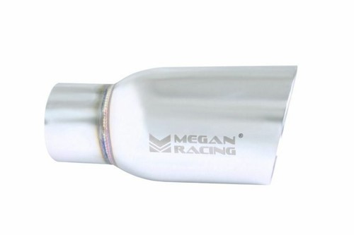 Megan Racing Universal 3.5" Stainless Steel Muffler Tip 2.5" Piping (Tip only) - Picture 2 of 2