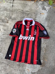 Adidas Ronaldinho AC Milan 09/10 Home Jersey M Champions ...