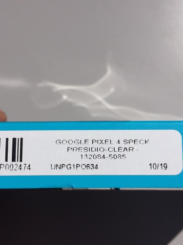 Speck Presidio STAY CLEAR Hard Shell Case for Google Pixel 4 - Clear - Picture 5 of 5