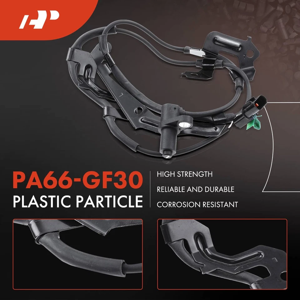 2x ABS Wheel Speed Sensor Front LH & RH for Mitsubishi L200 2012 2013 2014 2015 - Image 4 of 4